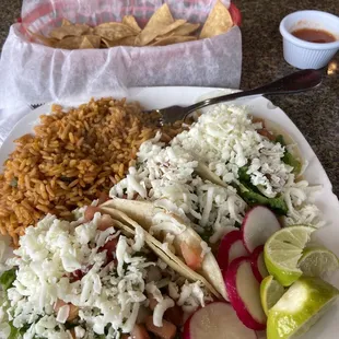 Taco platter