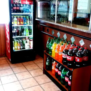 Beverage   We have   Mexican coke  Jarritos  Sangria  Ice tea  diet coke   And many more