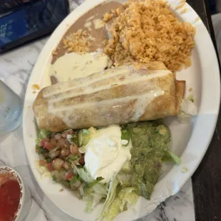 Chicken Chimichanga