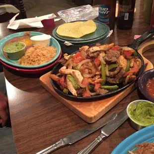 Fajitas for two combo