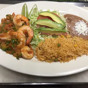 Camarones a la mexicana
