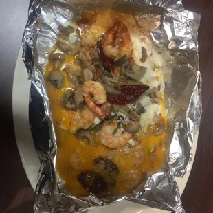 Filete empapelado