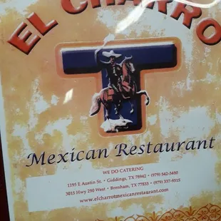 El Charro T Giddings, TX