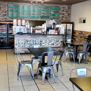 Empty Dining Area