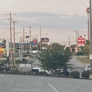 High view of the out side.