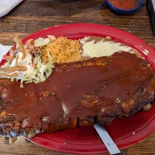 Full rack of ribs