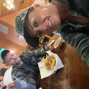 Dining in , first time here, on our way back from KY farm