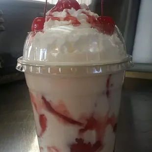 strawberries and cream