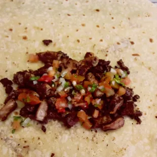 When El Checo offers burros/tacos of tripas de res!! The best. They are offering it every Friday after 4..
