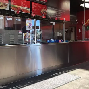 Head to the counter!