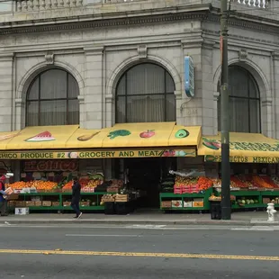 a fruit and vegetable stand
