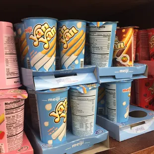 a variety of ice creams