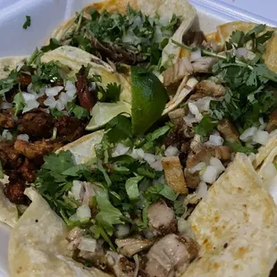 Pastor, barbacoa, suadero.