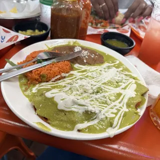 Enchiladas Poblanas
