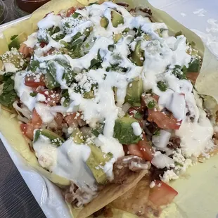 Ultimate Nachos with Carnitas