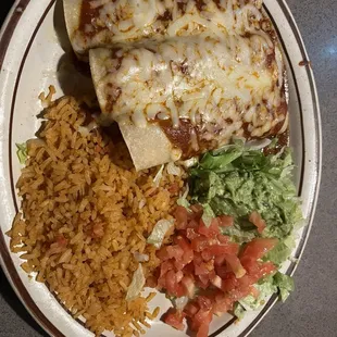 Chicken Enchiladas Dinner