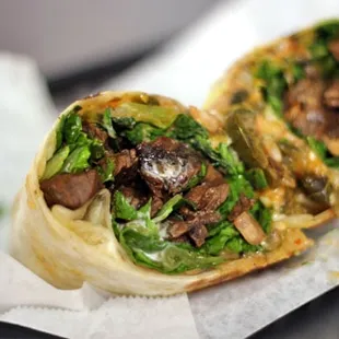 Asada burrito had to get this one too. Very nice loved the extra wacamole i asked for. Thanks