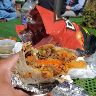 Carne Asada Burrito