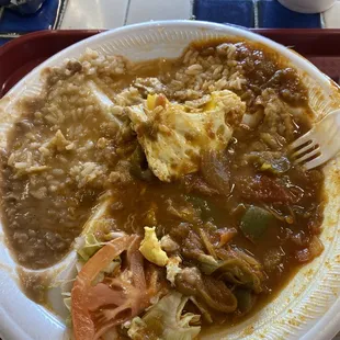 Watered down food looks more like soup