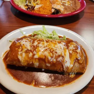 Wet burrito $17