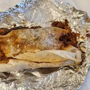 Sloppy burrito
