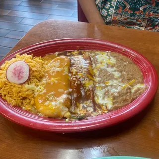 9. Enchilada & Chile Rellenos