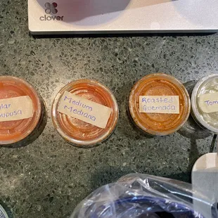 Salsa choices