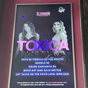 Toxica Thursdays