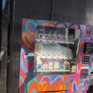 Cigarette Machine on Back Patio