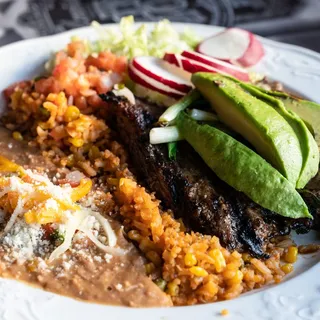 Carne Asada Plate