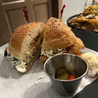 Cemita Clasica Pollo