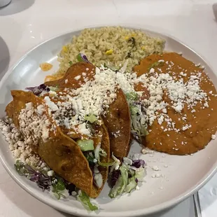 Crunchy Taco Plate