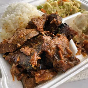 Bourbon miso brisket