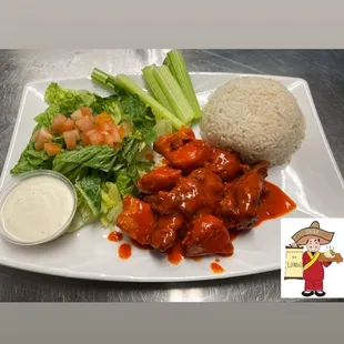 Boneless Buffalo wings