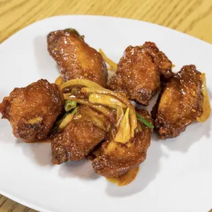 Spicy chicken wings