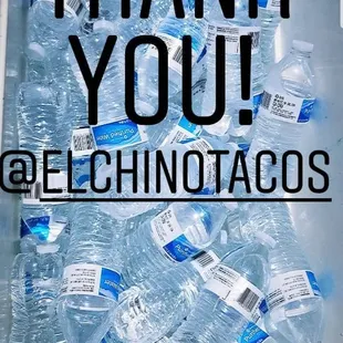 Elchinotacos teaming up with hydratelv_ donating and handing out water to the homeless during these horrendous heat spells