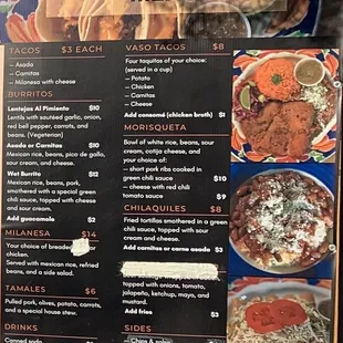 El Chisme Sabroso menu