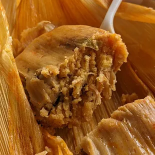 Pork tamale