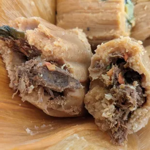 Pork tamale