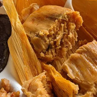 Pork tamale