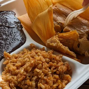 2 tamale plate