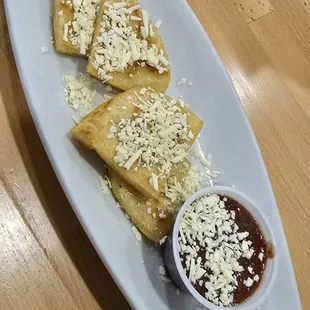 Appetizer was yummy