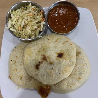 Queso con Lorocco Pupusas