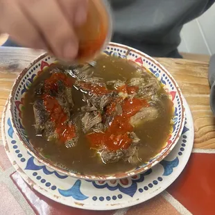 Surtido en caldo