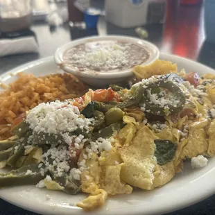 Eggs and nopales