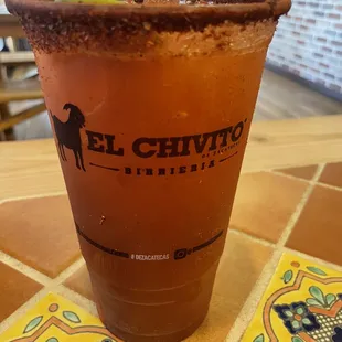 Michelada de pacifico