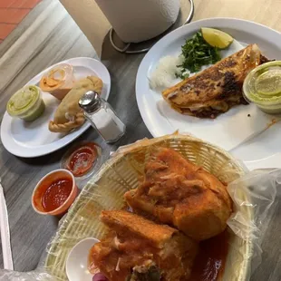 Torta ahogada 9/10, quesabirria taco 11/10, Argentina empanada 7/10