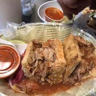 Torta ahogada deliciosa