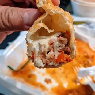 Empanada de jamon y queso