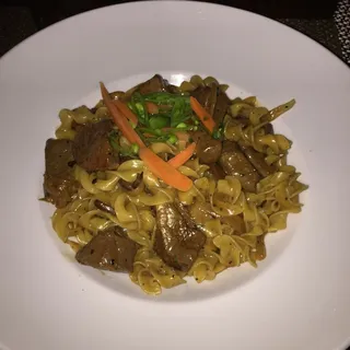 Beef Stroganoff